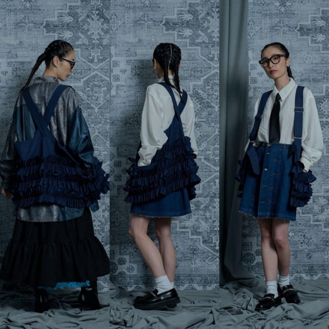 THOMAS MAGPIE トーマスマグパイ　ラッフルドポケットベスト