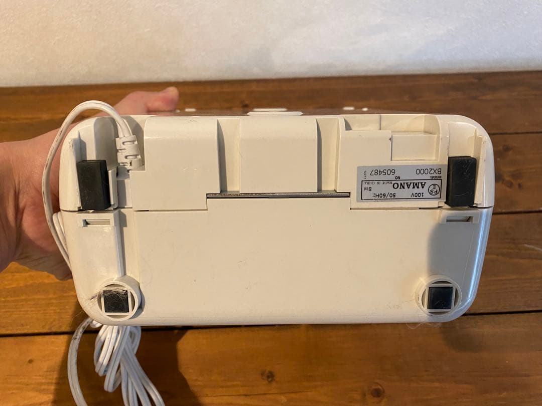 美中古 AMANO アマノ 電子タイムレコーダー BX2000