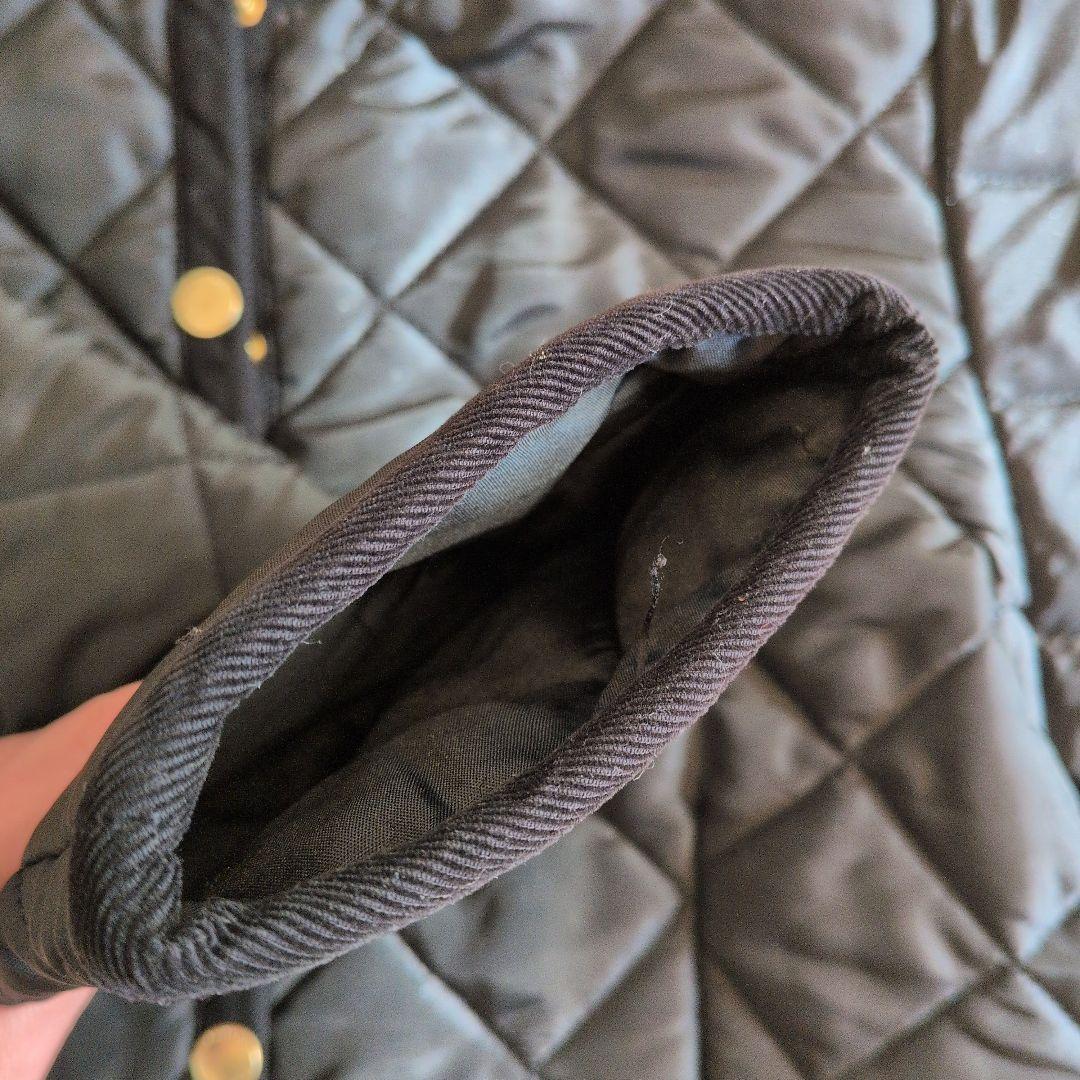 トラディショナルウェザーウェア　アークリー　キルティングジャケット　ブラック