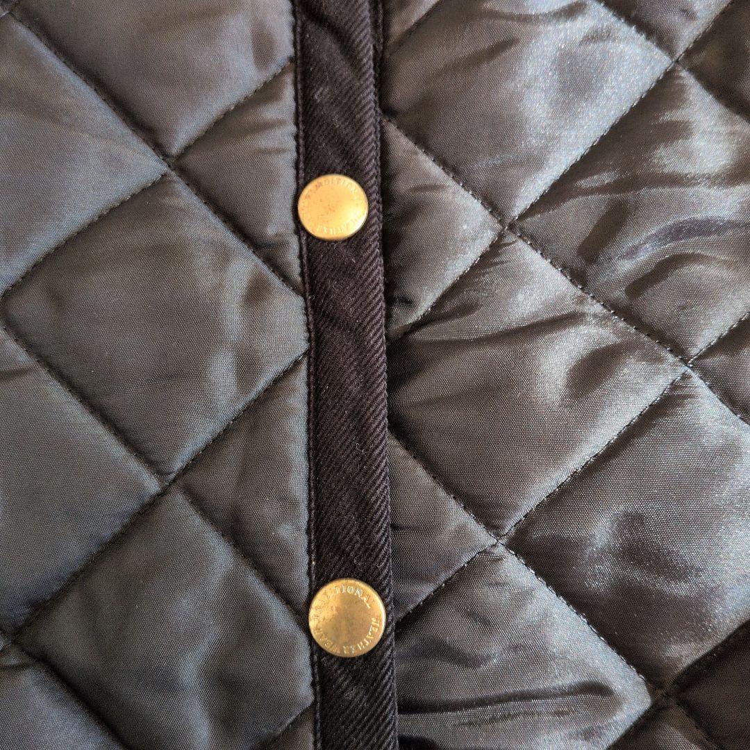 トラディショナルウェザーウェア　アークリー　キルティングジャケット　ブラック