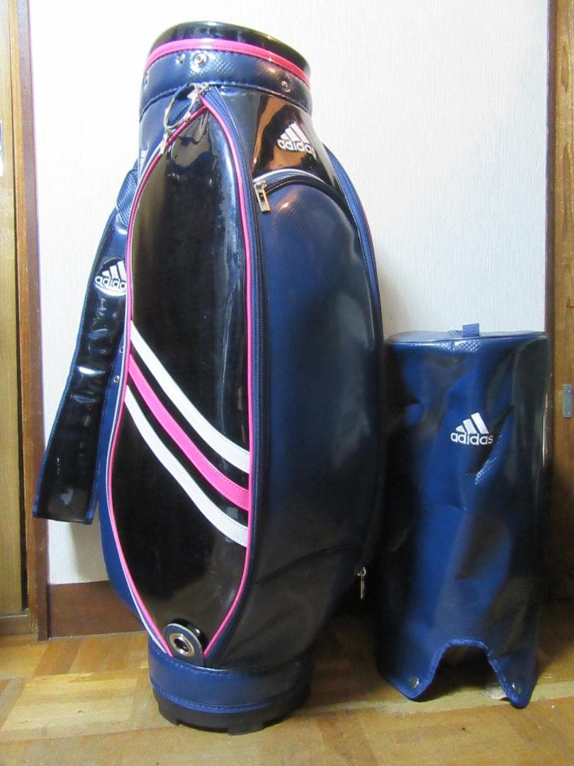 ★☆レディース★アディダス★adidas★キャディ-バック★ネイビー系★☆★