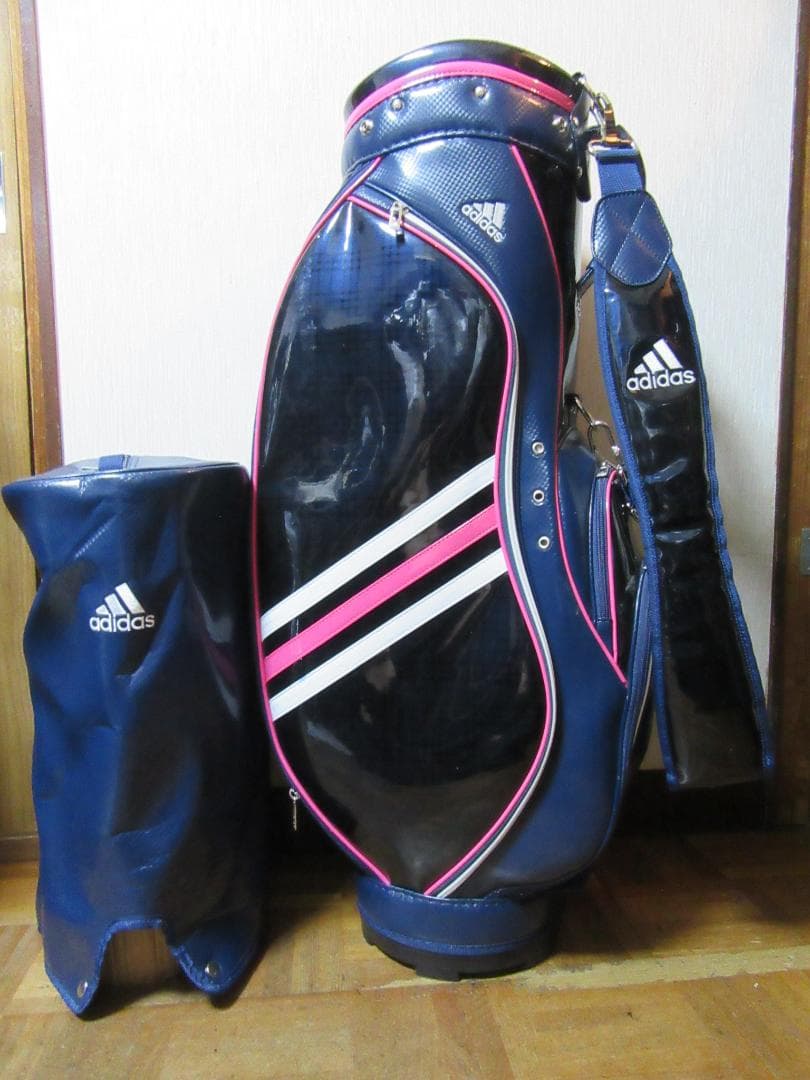 ★☆レディース★アディダス★adidas★キャディ-バック★ネイビー系★☆★