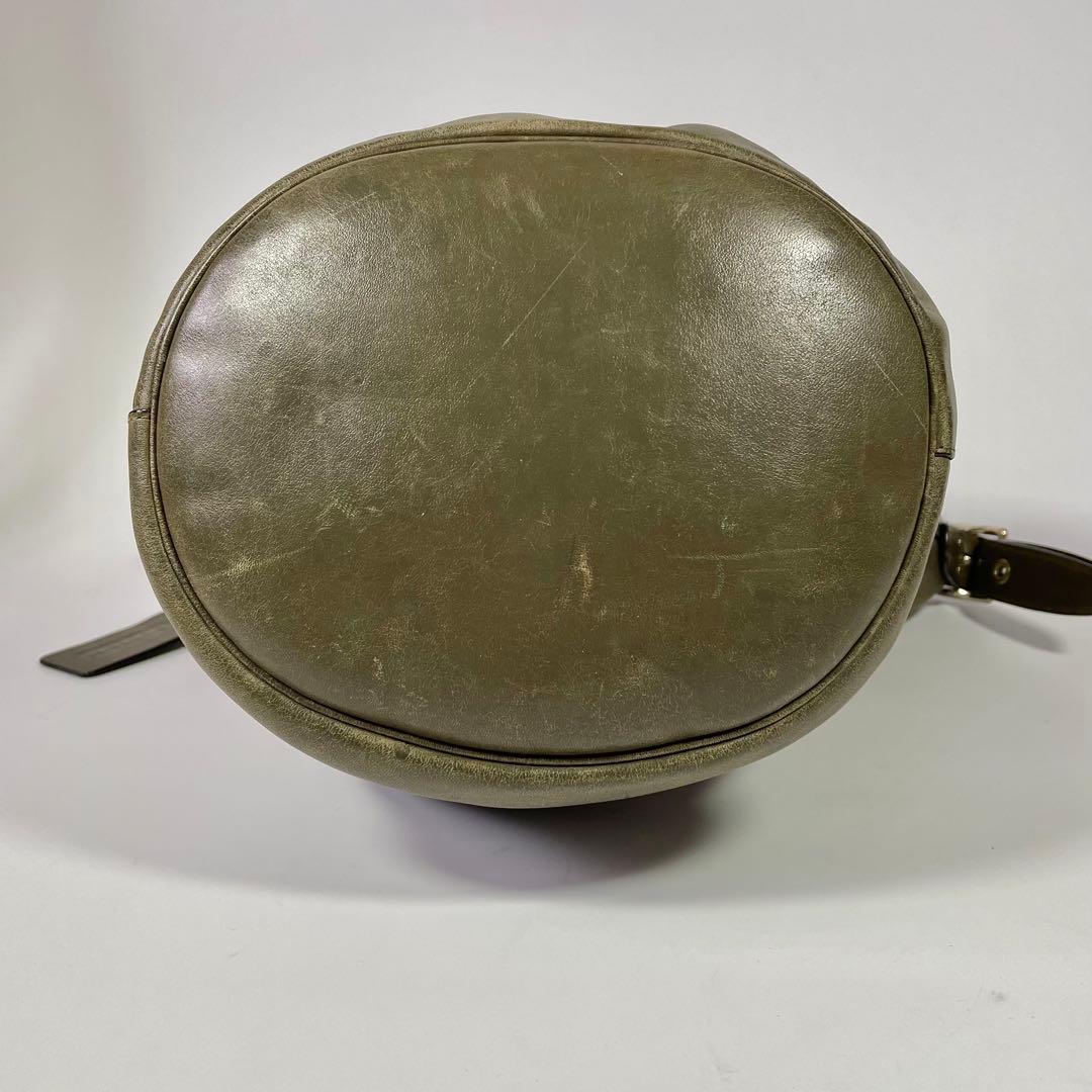 COACH オールドコーチ ショルダーバッグ バケツ型 レザー ヴィンテージ