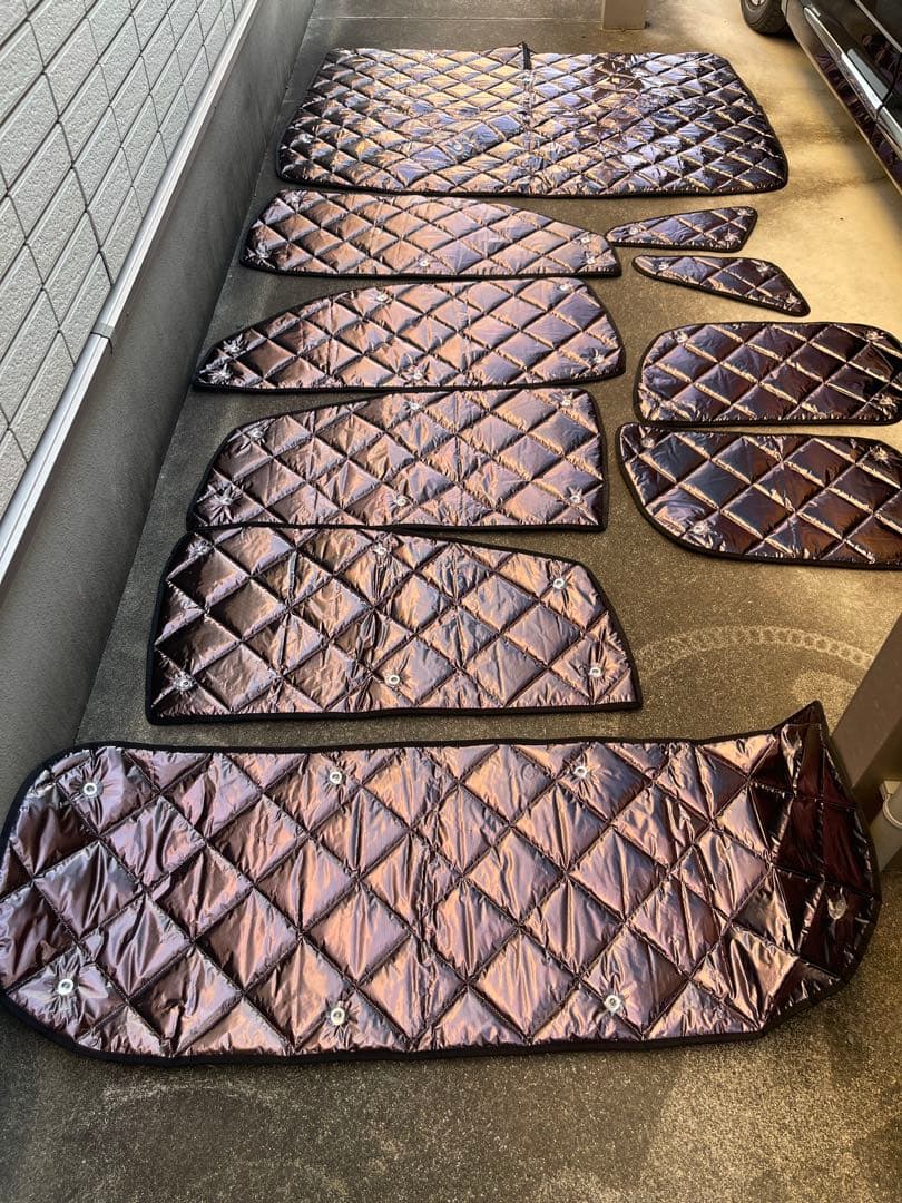 アルファード30 アイズマルチサンシェードセット車中泊