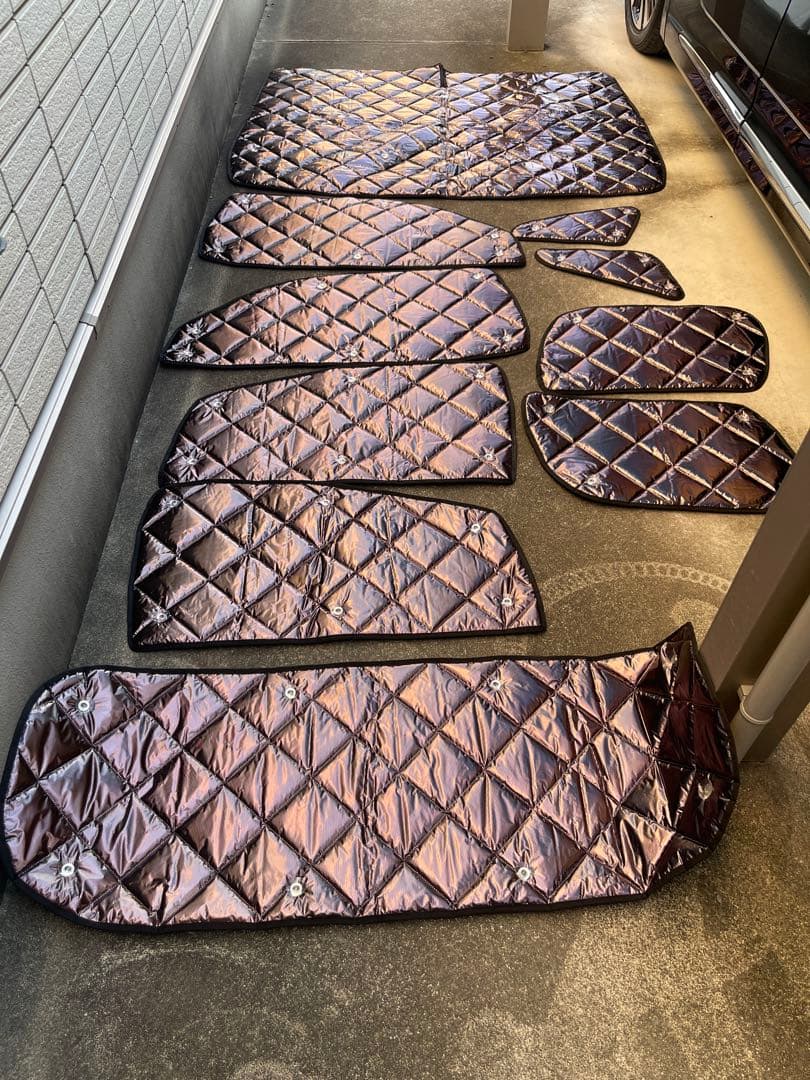 アルファード30 アイズマルチサンシェードセット車中泊