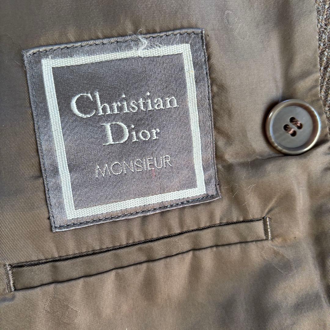 クリスチャンディオール　 ウール 100％ 上下 セットアップ 　ダブルボタン