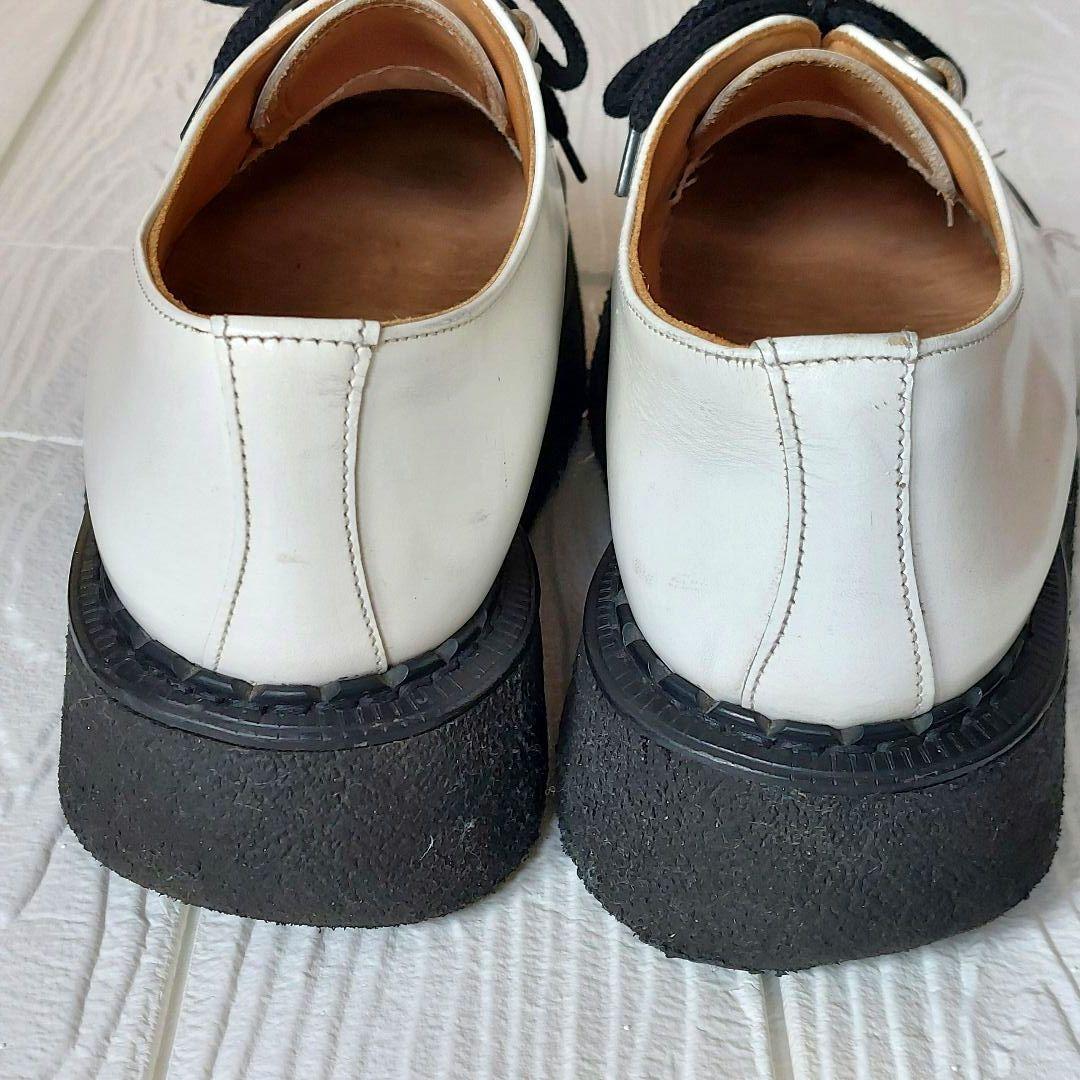 秀*槁様 E COX ジョージコックス 3588 ラバーソール クリー