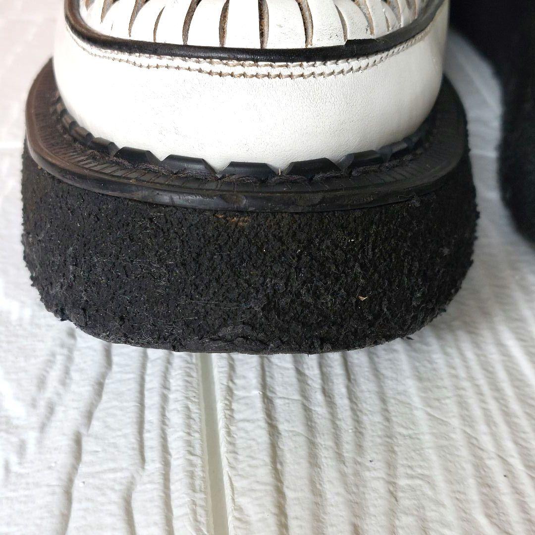 秀*槁様 E COX ジョージコックス 3588 ラバーソール クリー