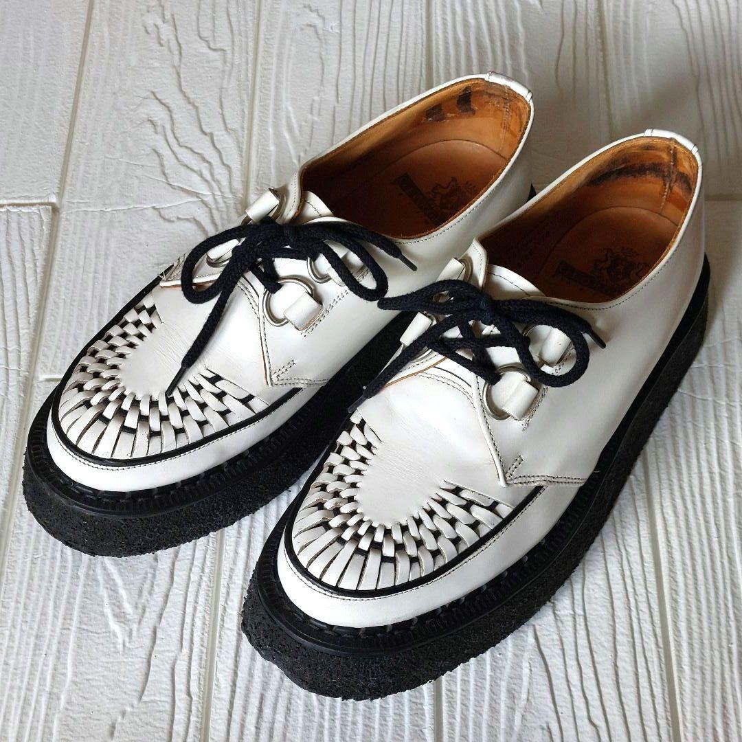 秀*槁様 E COX ジョージコックス 3588 ラバーソール クリー