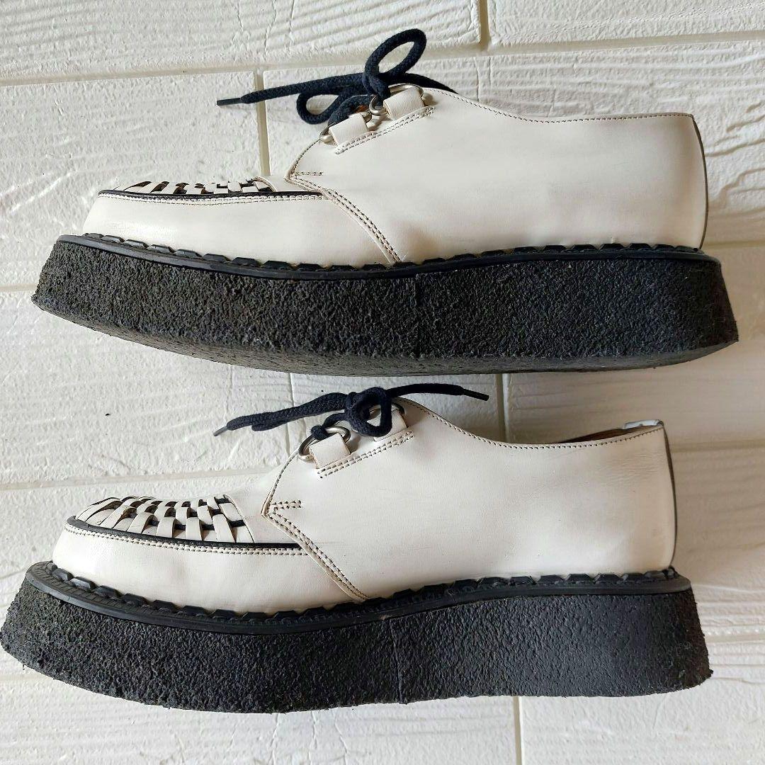 秀*槁様 E COX ジョージコックス 3588 ラバーソール クリー