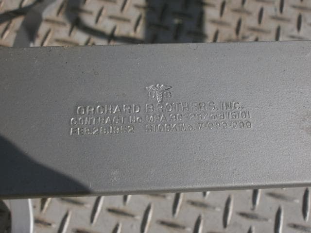 T*Ｏ様 米軍 アルミ製 フォールディング テーブル MEDICAL TABLE