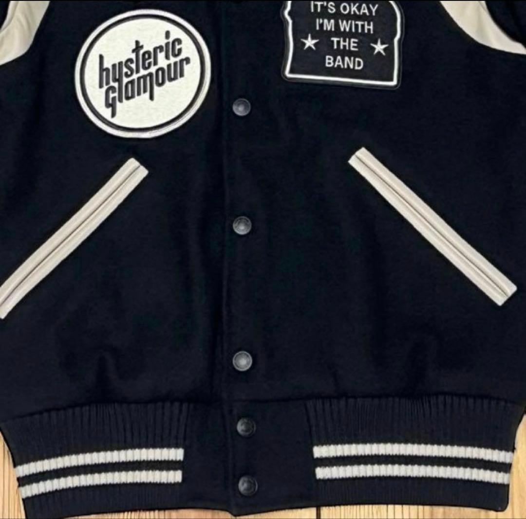 【美品】ウール　スタジャン　ヒスガール HYSTERIC GLAMOUR