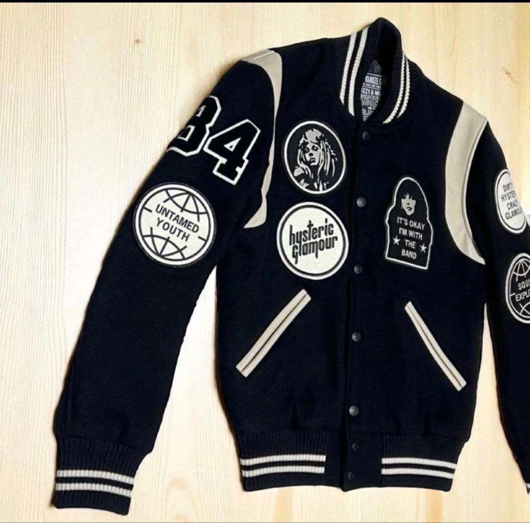 【美品】ウール　スタジャン　ヒスガール HYSTERIC GLAMOUR