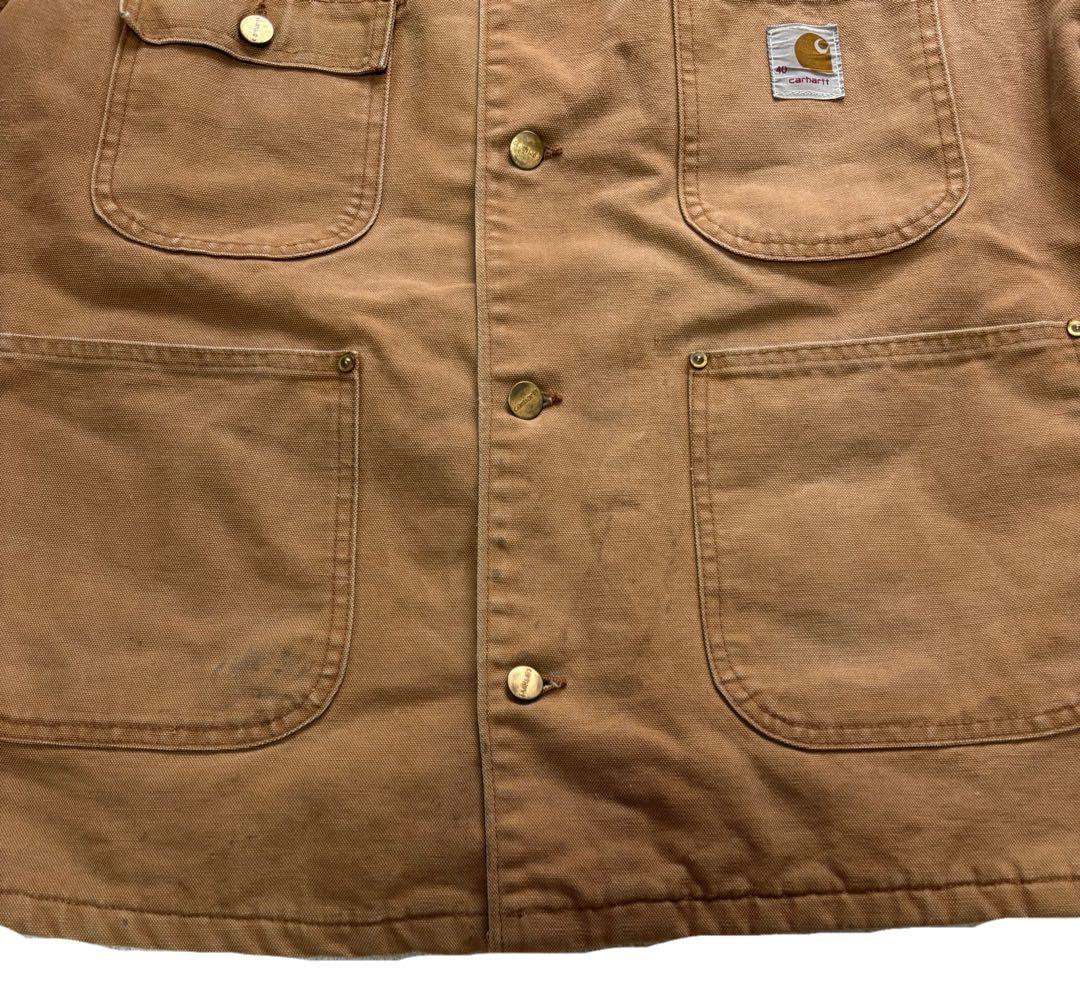 70s Carhartt カーハート ミシガンチョアコート キャメル ブラウン