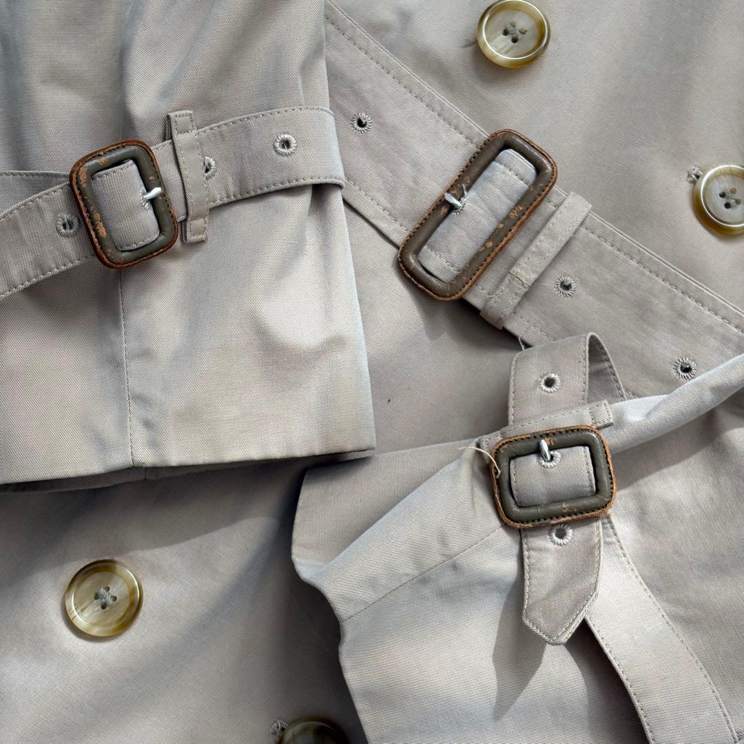 着丈114 ◆バーバリー ライナー ベルト付 トレンチコート マキシ丈