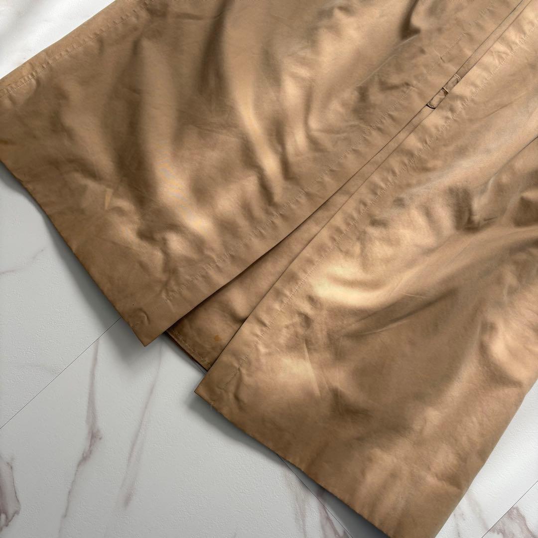 着丈114 ◆バーバリー ライナー ベルト付 トレンチコート マキシ丈