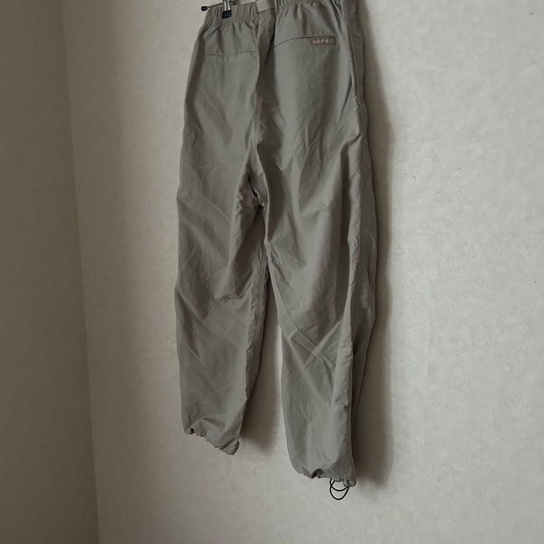 【美品】GRAMICCI グラミチ　ナイロンパンツ　グレー　サイズフリー