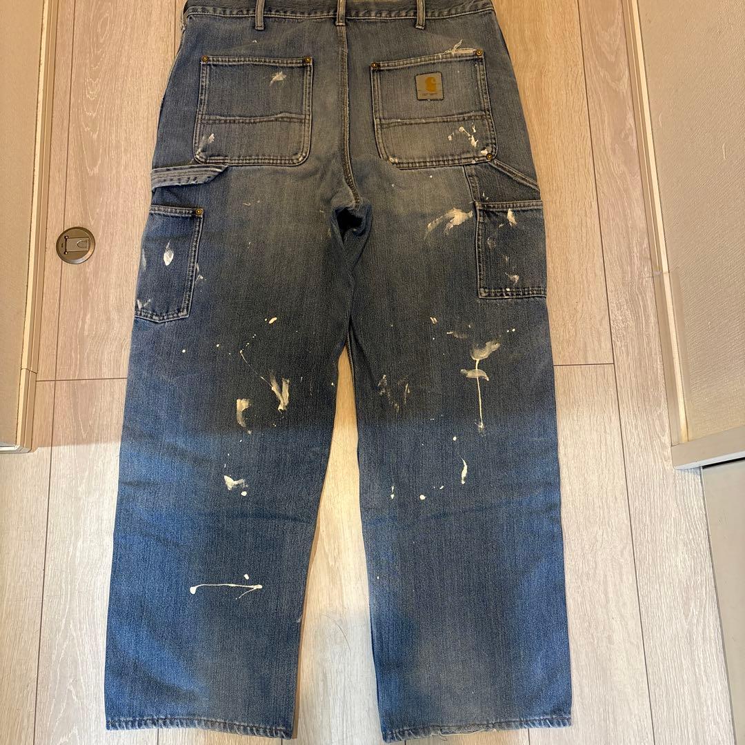 カーハントダブルニーペインタージーンズW36
