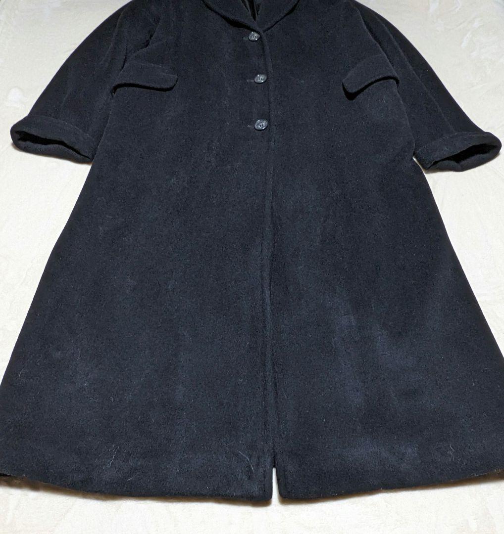 MaxMara マックスマーラ　マキシ丈　スーパーロングコート　黒　銀タグ