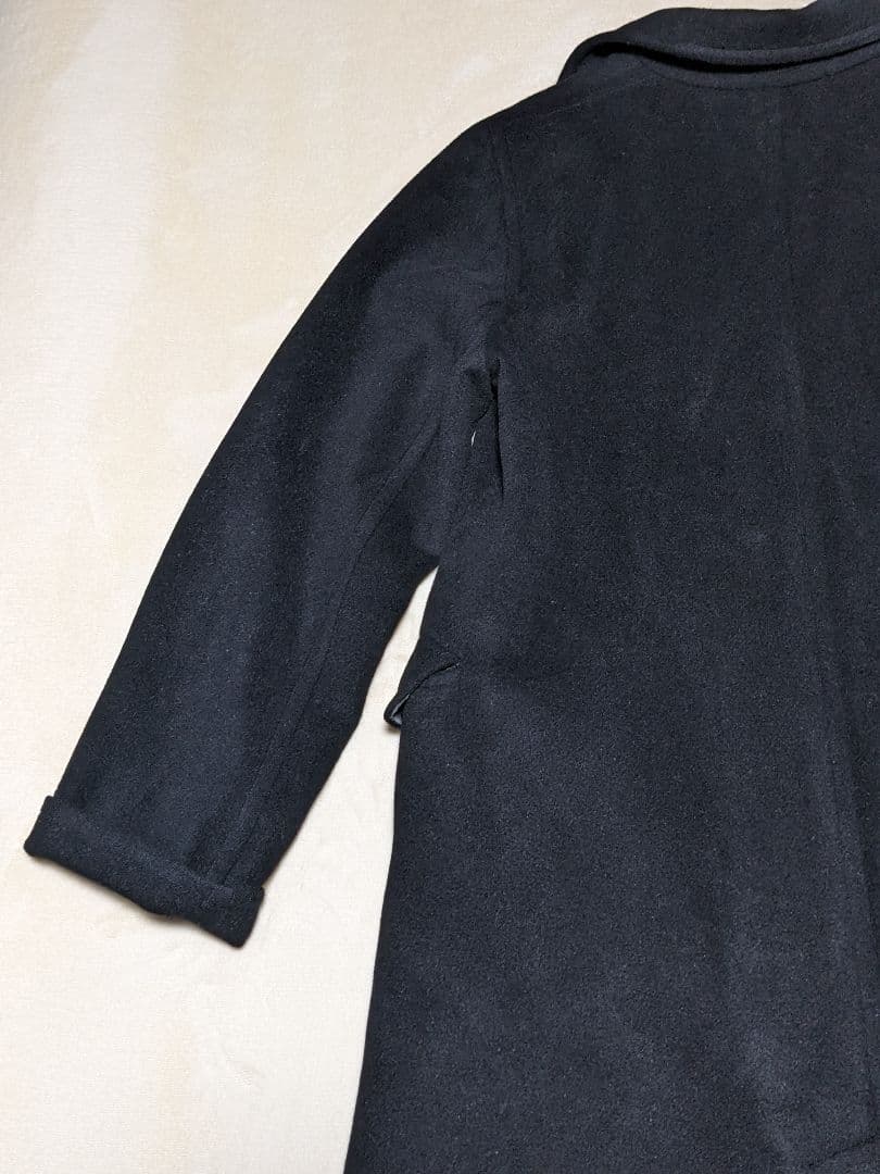 MaxMara マックスマーラ　マキシ丈　スーパーロングコート　黒　銀タグ