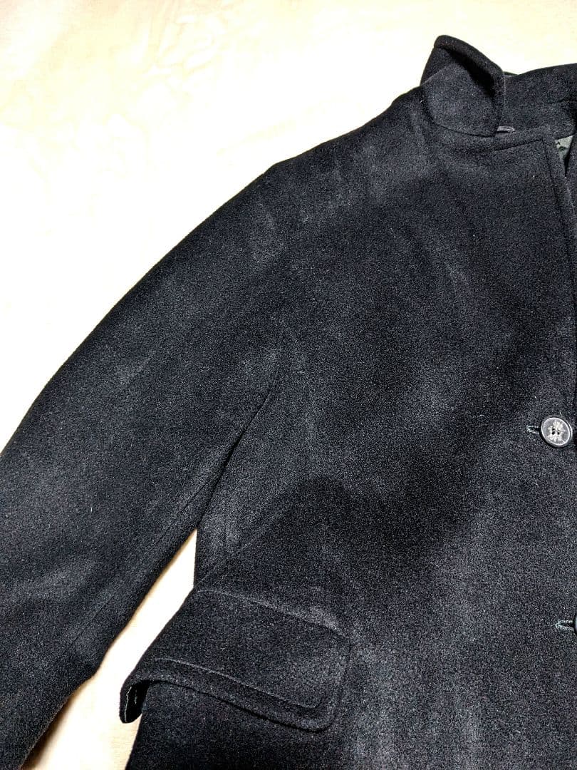 MaxMara マックスマーラ　マキシ丈　スーパーロングコート　黒　銀タグ