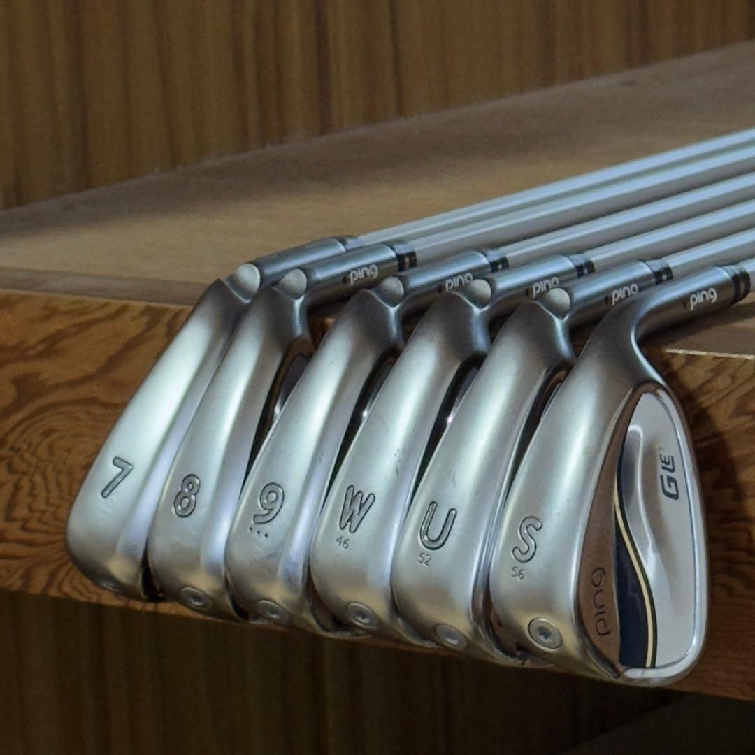 GLe3 レディース ピン アイアン A フレックス PING 6本 セット