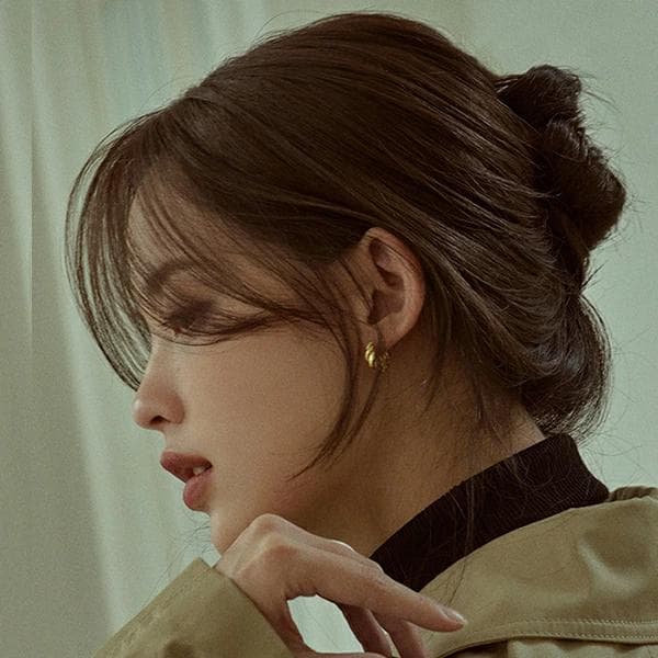 【PinkAge】手植えトップカバーサイドバングルーズCカール★ダークブラウン