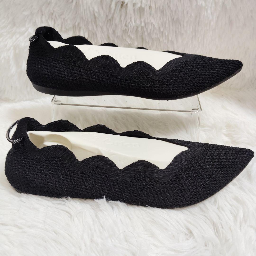 オッフェン Offen scallop pattern BLACK 39 黒