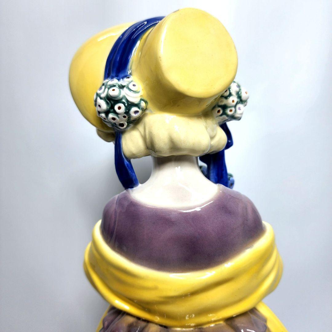 ヴィンテージ 陶磁器 人形 ゴールドシャイダー社製 高さ約40cm