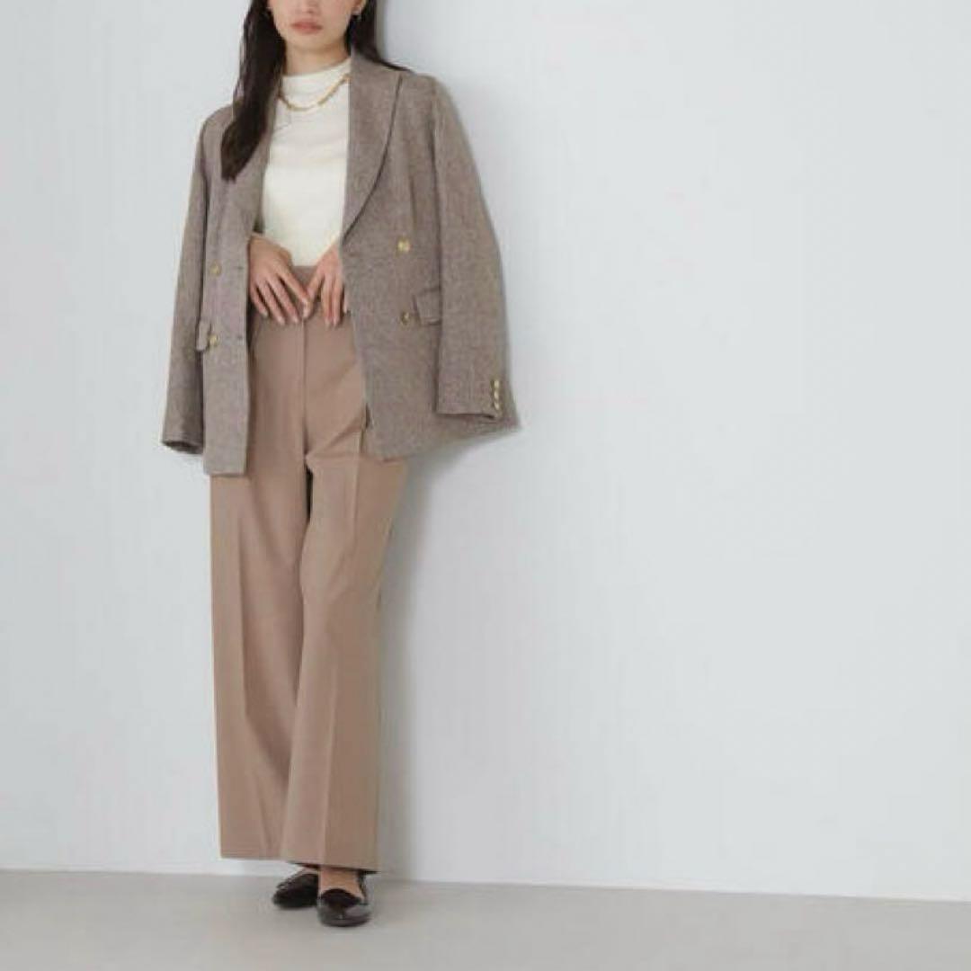 【Oggi掲載】美品　ナチュラルビューティーベーシック　ダブルブレストジャケット