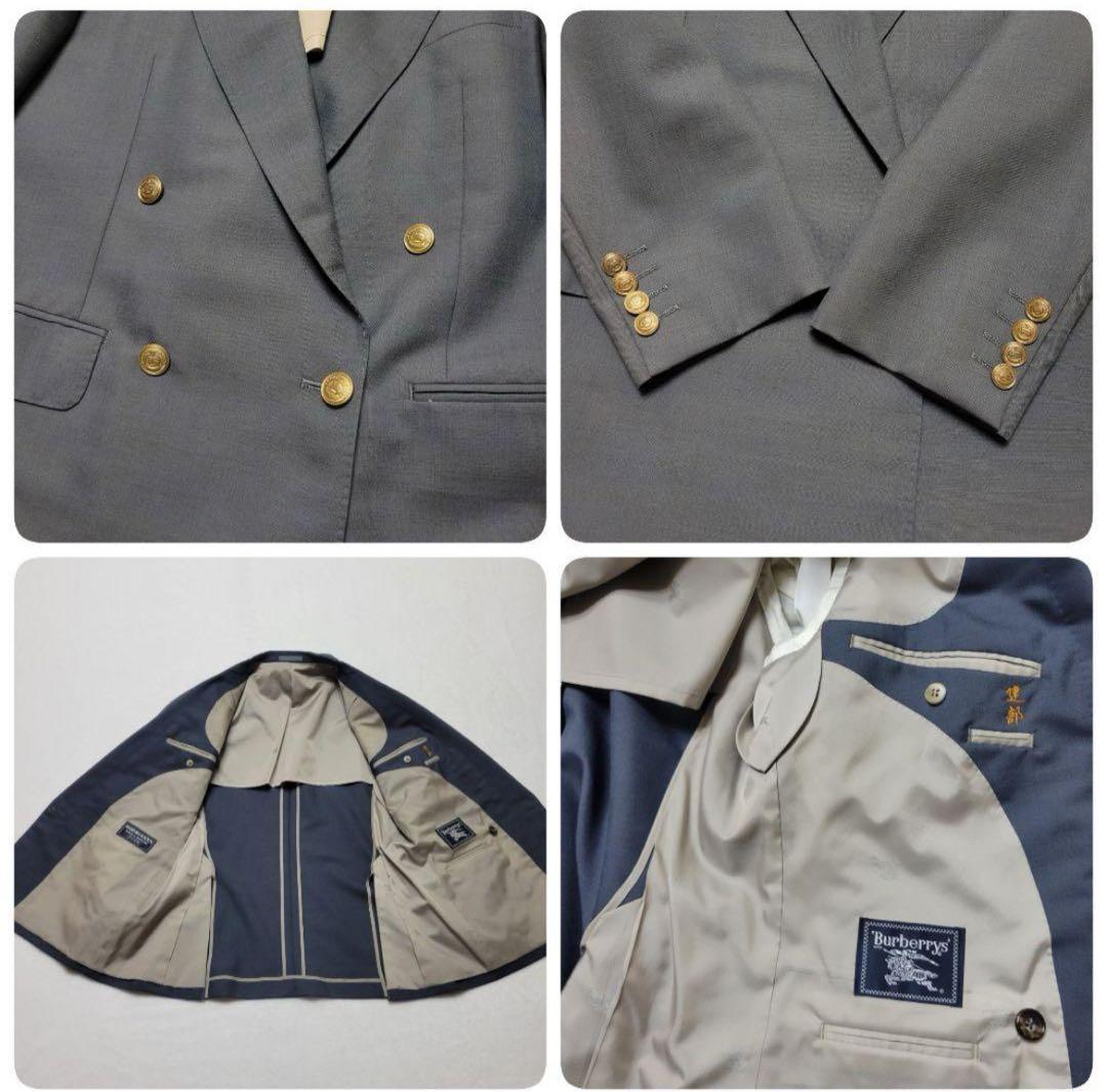 本日限定値下げ　Burberrys ダブルブレストスーツ グレー