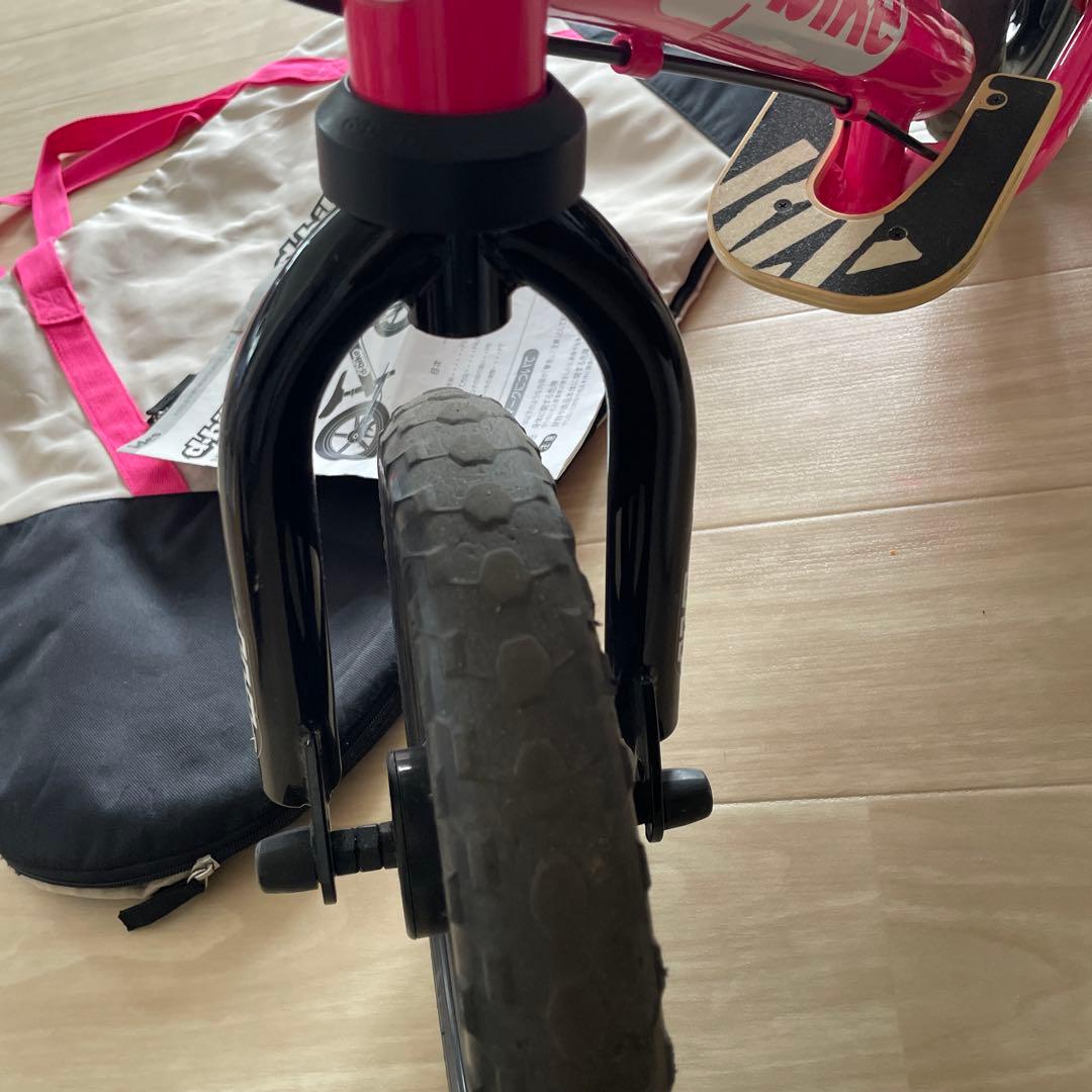 ディーバイク　d-bike ピンク　キャリーバック付き