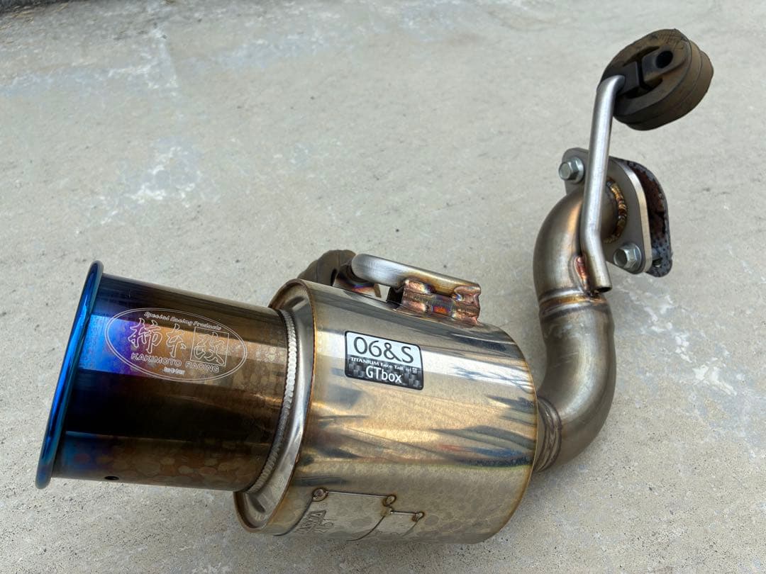『美品』jb64 柿本改マフラー　06&S GTbox ジムニー車検対応