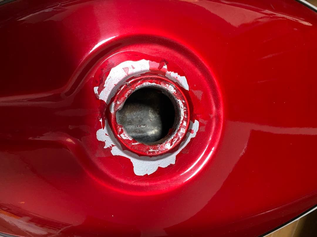 HONDA CBX 400f/550f タンク 赤/白