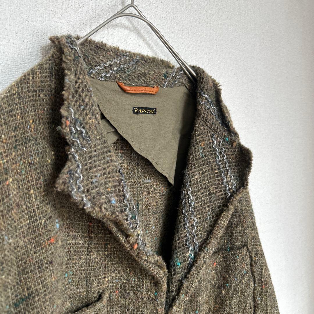 KAPITAL ツイードホーボージャケット　M サイズ2 キャピタル