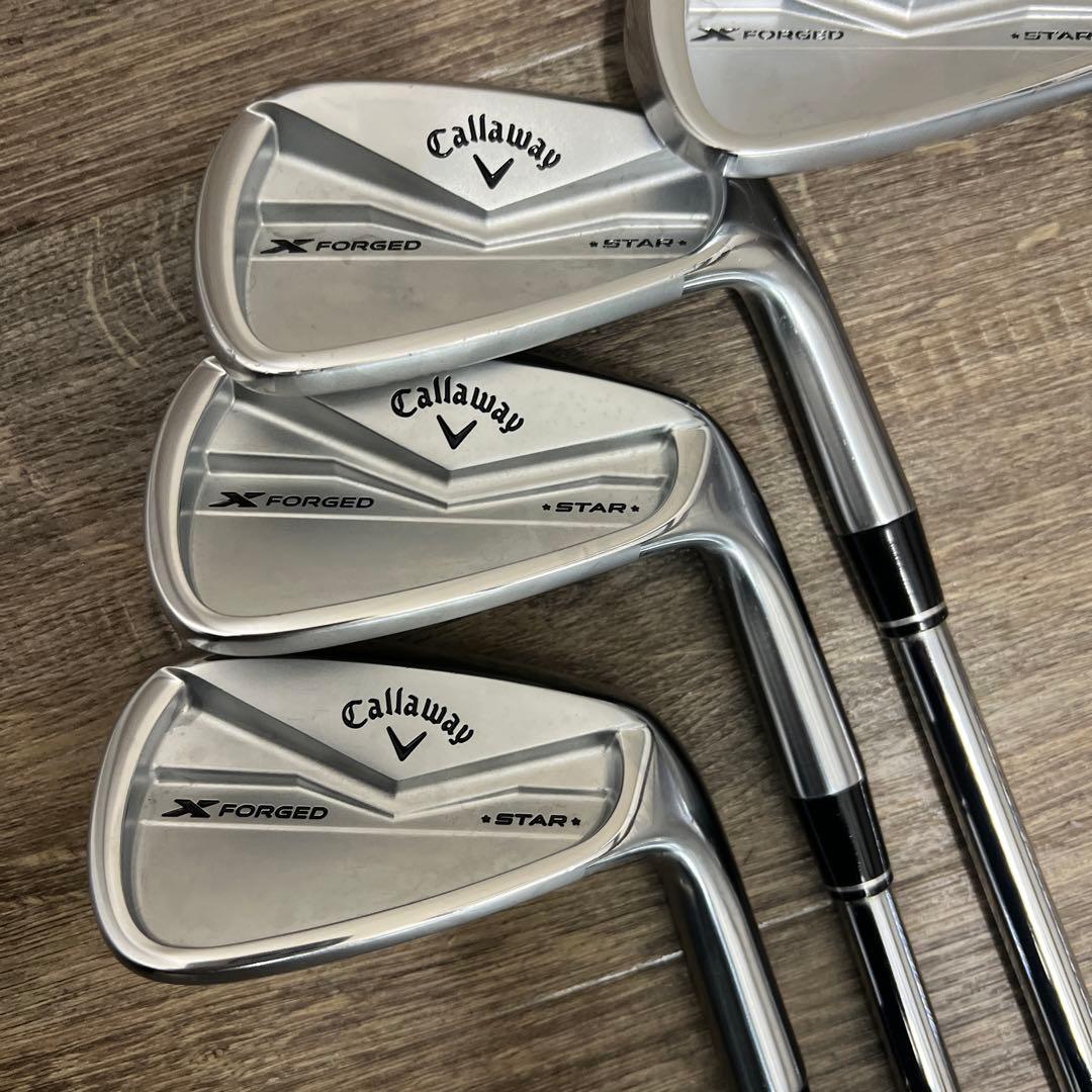 キャロウェイ　X FORGED STAR2024アイアンセット