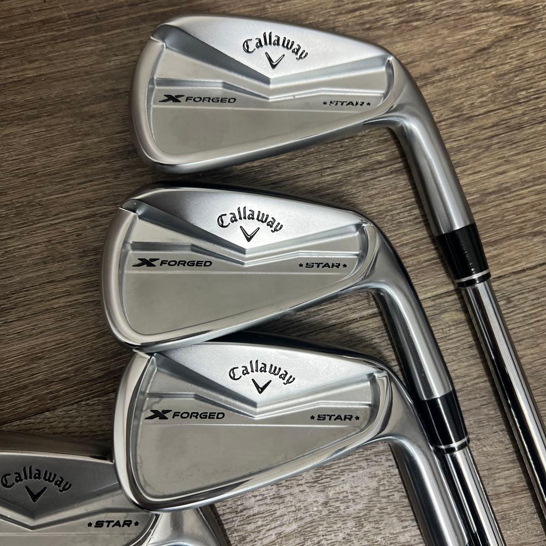 キャロウェイ　X FORGED STAR2024アイアンセット