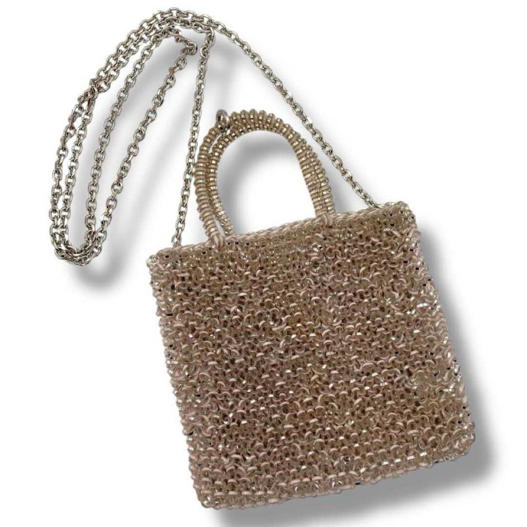 人気 ANTEPRIMA ミニアトゥーラ ワイヤー 2WAY バッグ パーティ