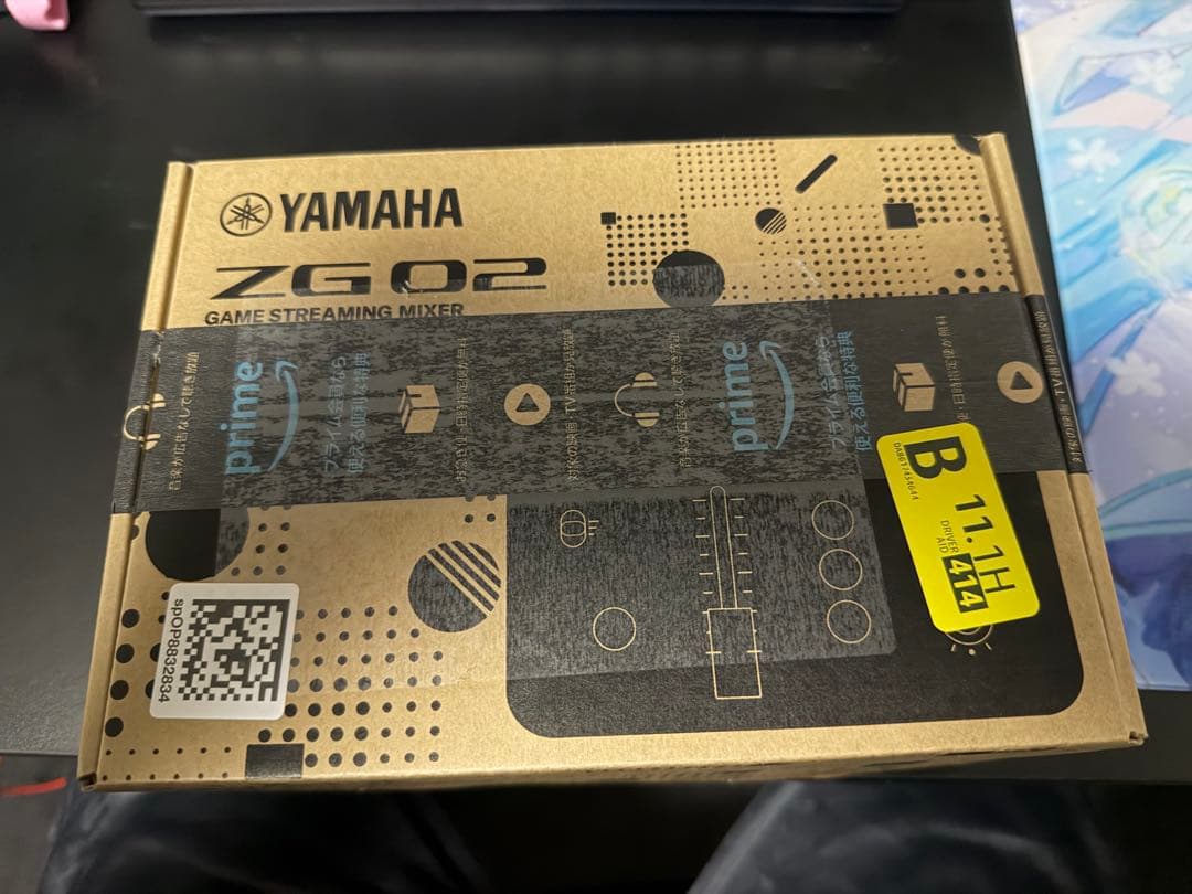 【未使用】ヤマハ YAMAHA ゲーム/配信用オーディオミキサー ZG02