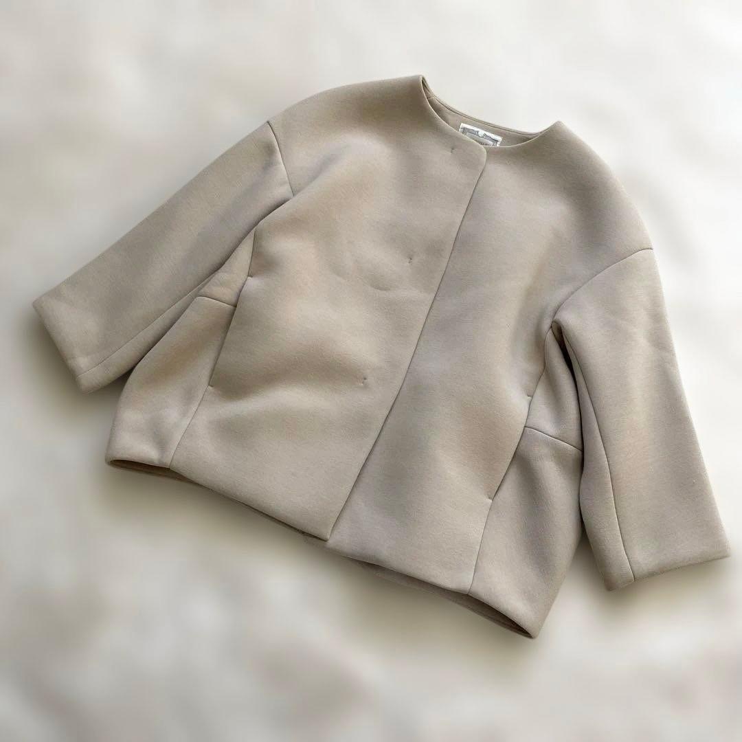 BEARDSLEY ビアズリー 後ろぷっくり ダンボールショートコート