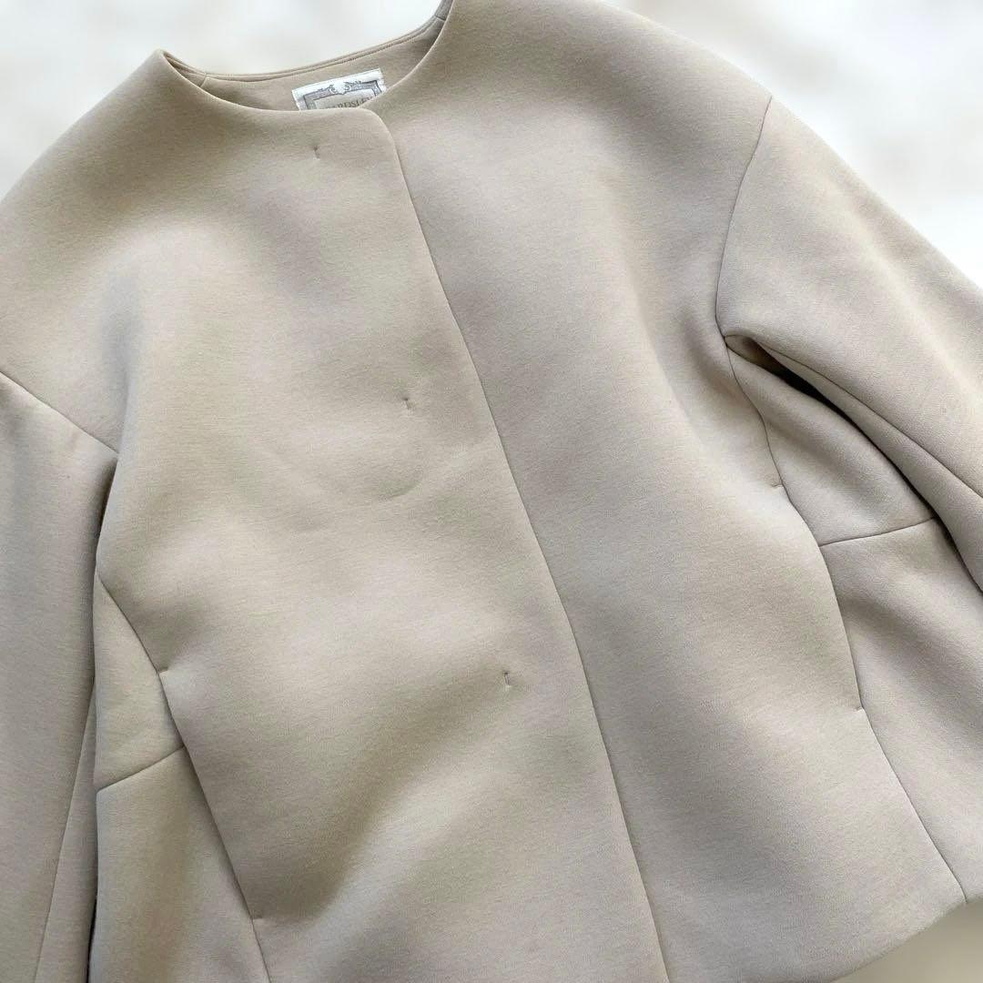 BEARDSLEY ビアズリー 後ろぷっくり ダンボールショートコート