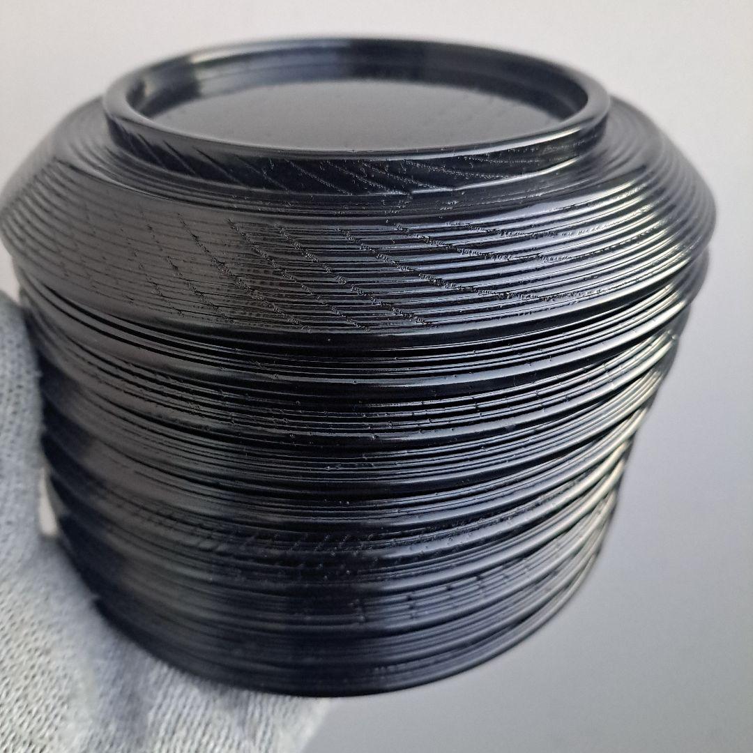 【平安表派 川瀬表完作 佐野長寛写 変絵 銘々皿×10客】天然木製　未使用/長期