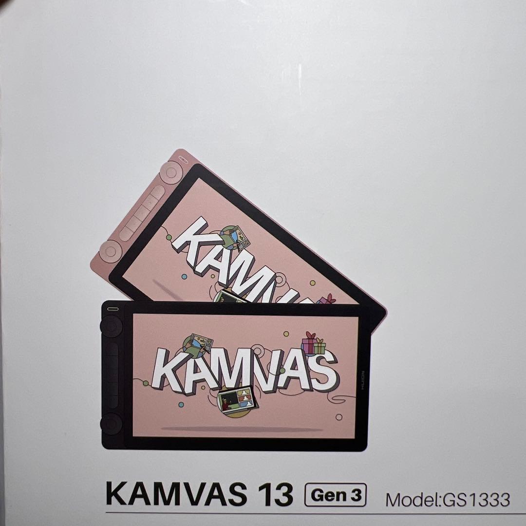 新品未開封　HUION 液タブ 液晶タブレット Kamvas 13（Gen 3）