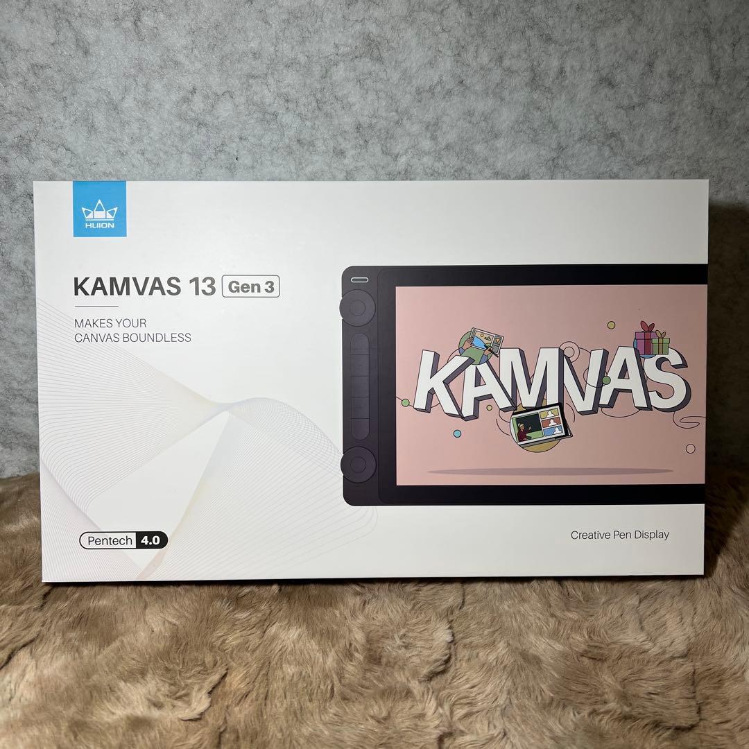 新品未開封　HUION 液タブ 液晶タブレット Kamvas 13（Gen 3）