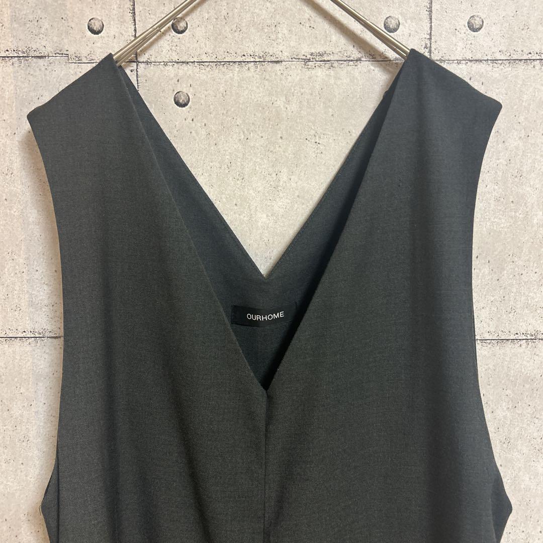 【美品】OUR アワーホーム　ゆったりシルエットのオールインワン