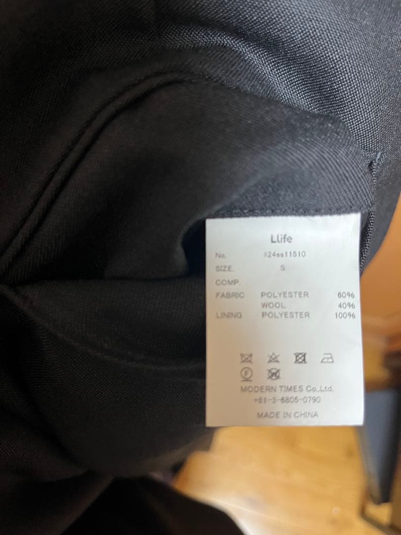 24SS Llife DOESKIN ジャケット スラックス セットアップ