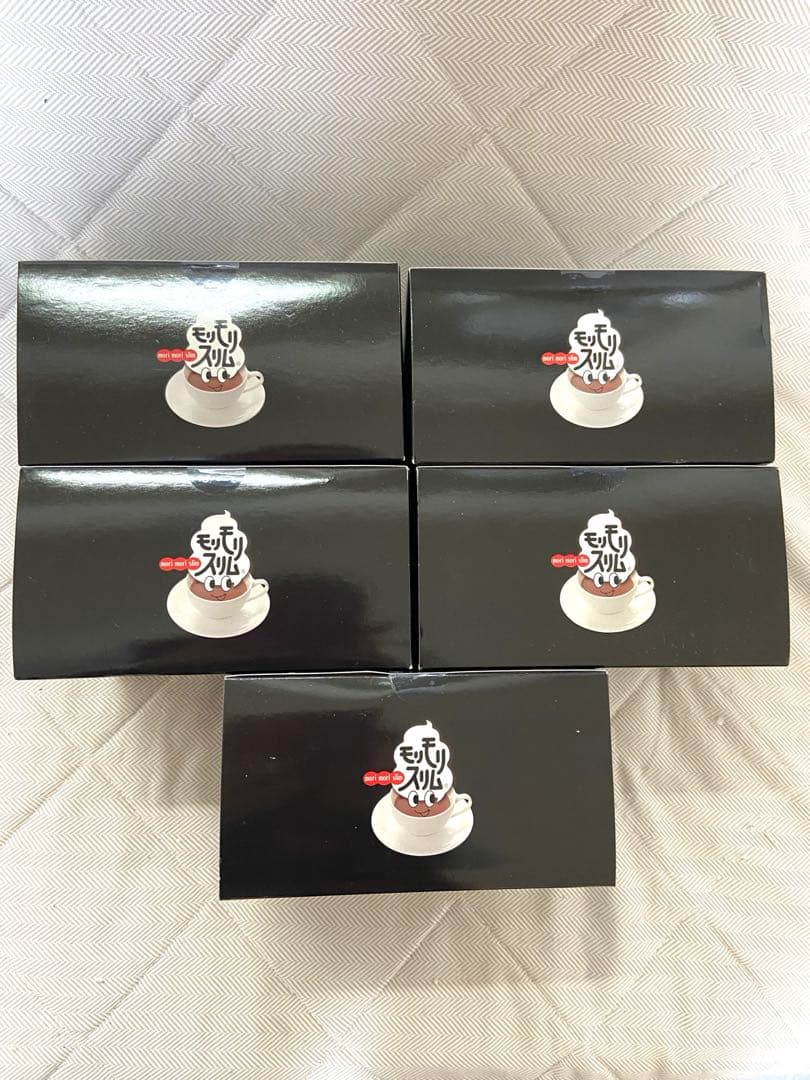 黒モリモリスリム プーアール茶風味　ティーバッグ 30包 5箱セット