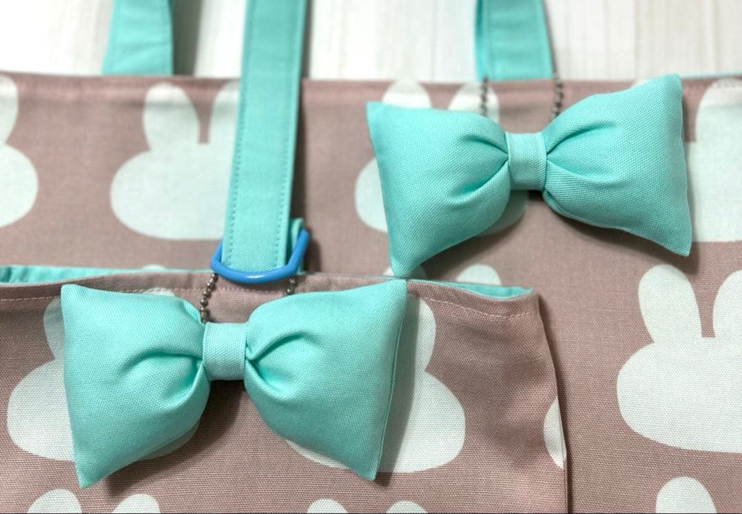 Erioですレッスンバッグ　上靴入れ　体操着入れ　給食袋　ランチョンマット