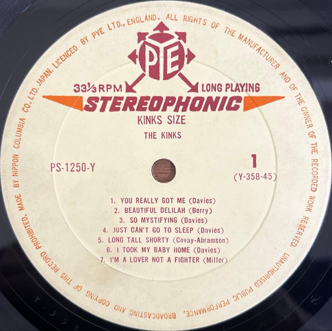【LP/国内初版】The Kinks / Kinks Size