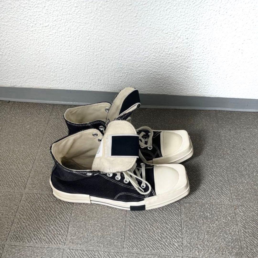Rick Owens DRKSHDW×CONVERSE スニーカー27㎝ブラック